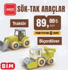 MGS SÖK-TAK ARAÇLAR OYUNCAK